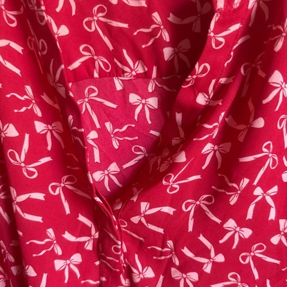 Torrid Harper Georgette Bow Blouse - Picture 3 of 7